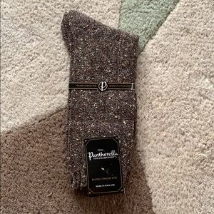 PANTHERELLA BROWN HEATHER MERINO WOOL WASHABLE SOX